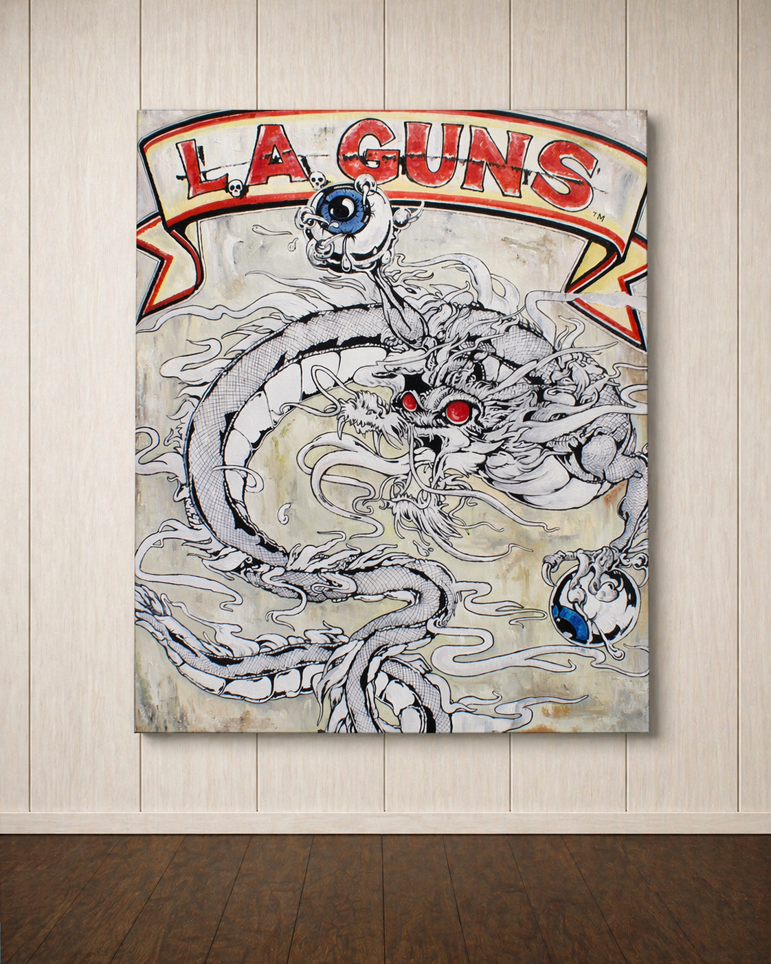 LA GUNS (GM-004-26) by GODS MGMT shown in an interior — digital visualization