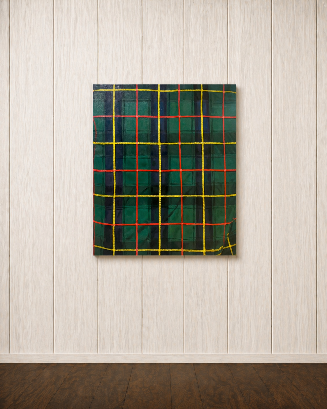 GREEN FLANNEL (GM-006-26) by GODS MGMT shown in an interior — digital visualization