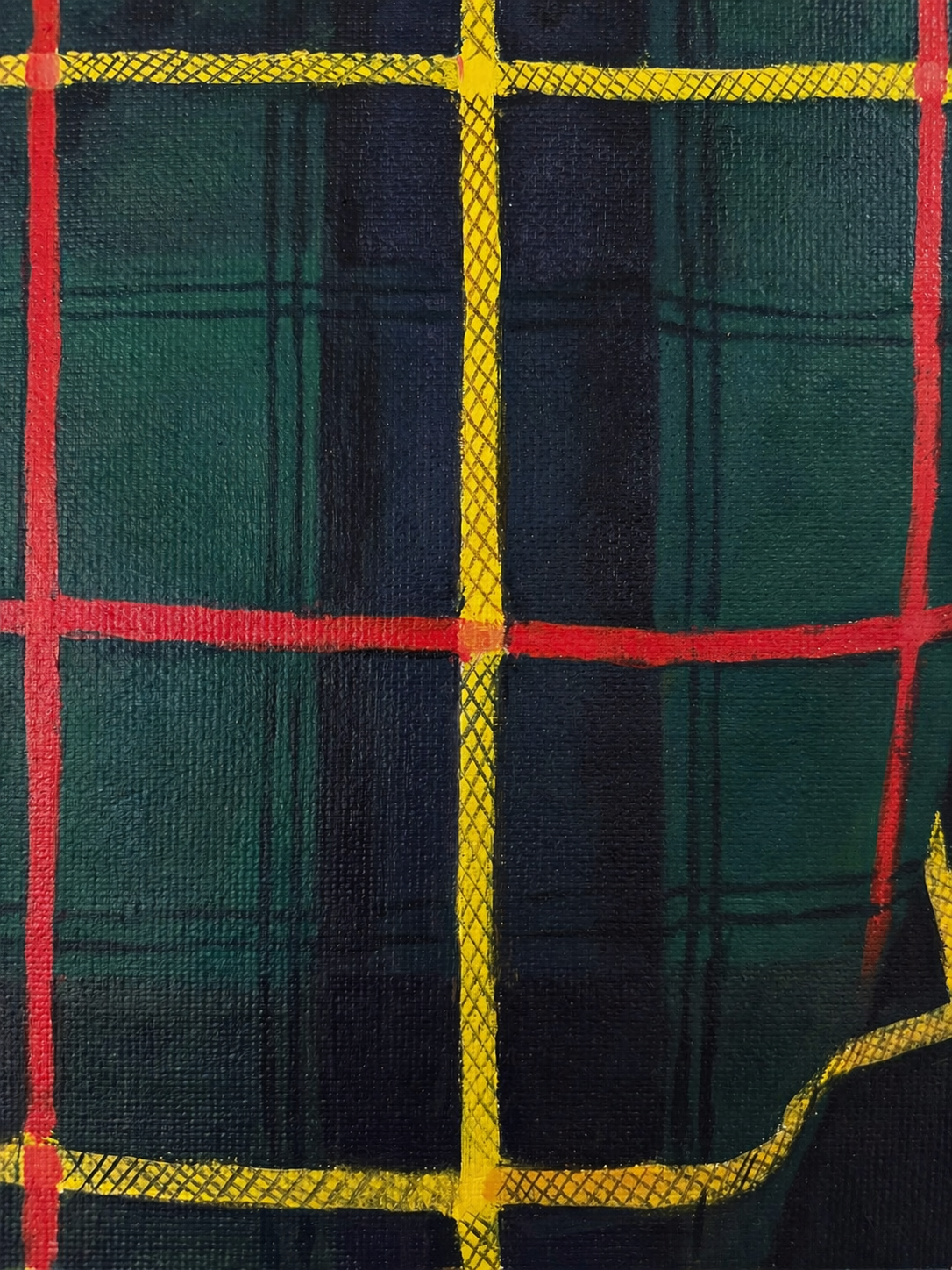 GREEN FLANNEL (GM-006-26) by GODS MGMT shown in an interior — digital visualization